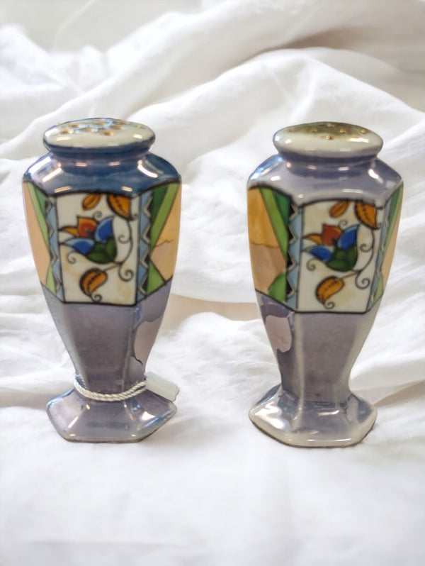 Vintage Hand Painted Salt & Pepper Shaker