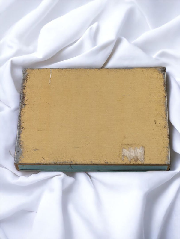 Vintage FLAT FIFTY Cigarette Tobacco Tin