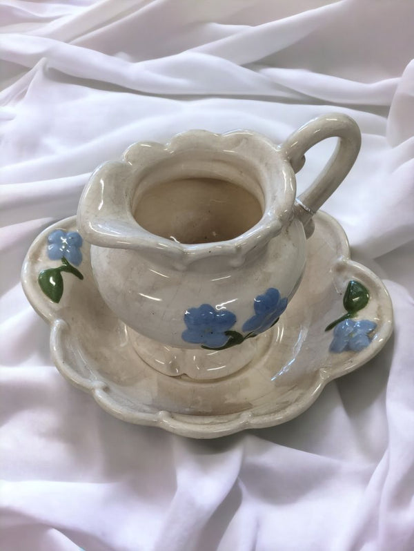 Vintage Miniature Ceramic Pitcher