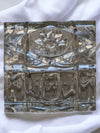 Vintage Pressed Glass Butter Dish