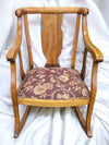 Vintage Rocking Chair-Solid Wood