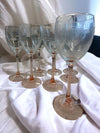 Vintage Luminarc Arcoroc Roseline pink crystal