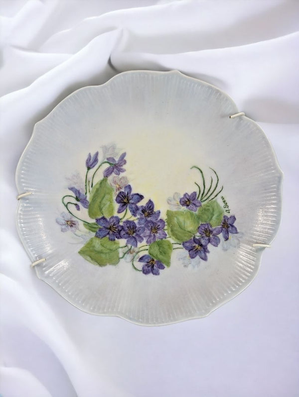 Vintage Hand Painted Plate