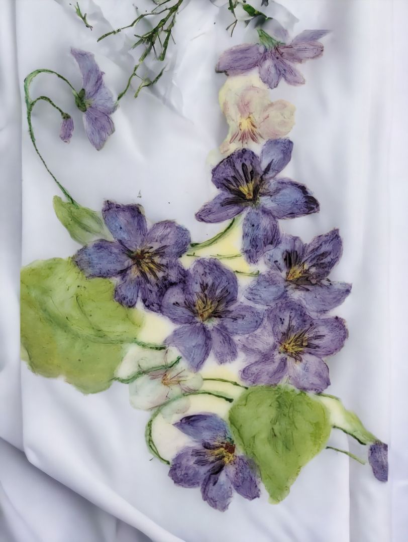 Vintage Hand Painted Plate