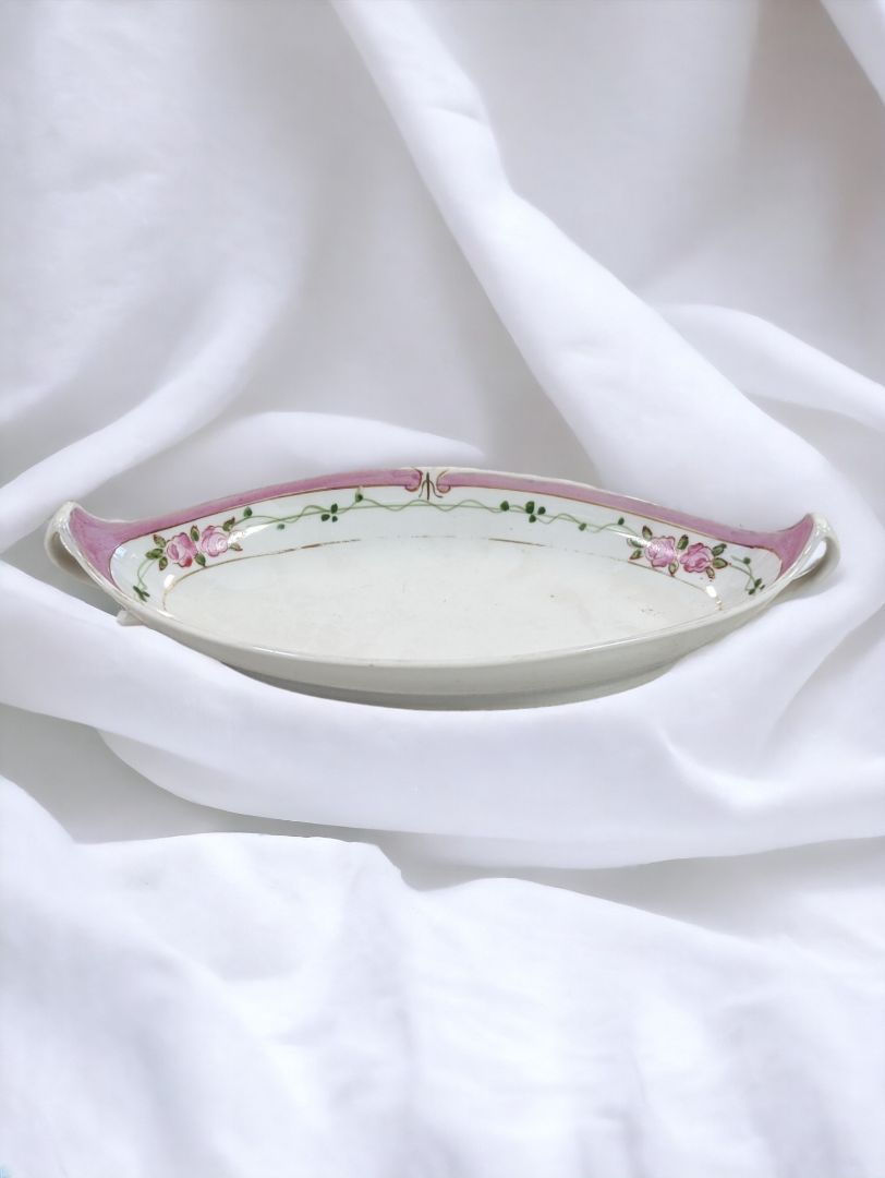 NIPPON Hand Painted Candy Dish