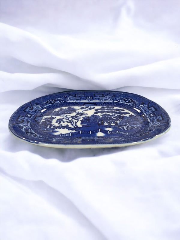 Vintage Allertons Blue Willow Plate