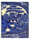 Vintage Allertons Blue Willow Plate