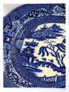 Vintage Allertons Blue Willow Plate