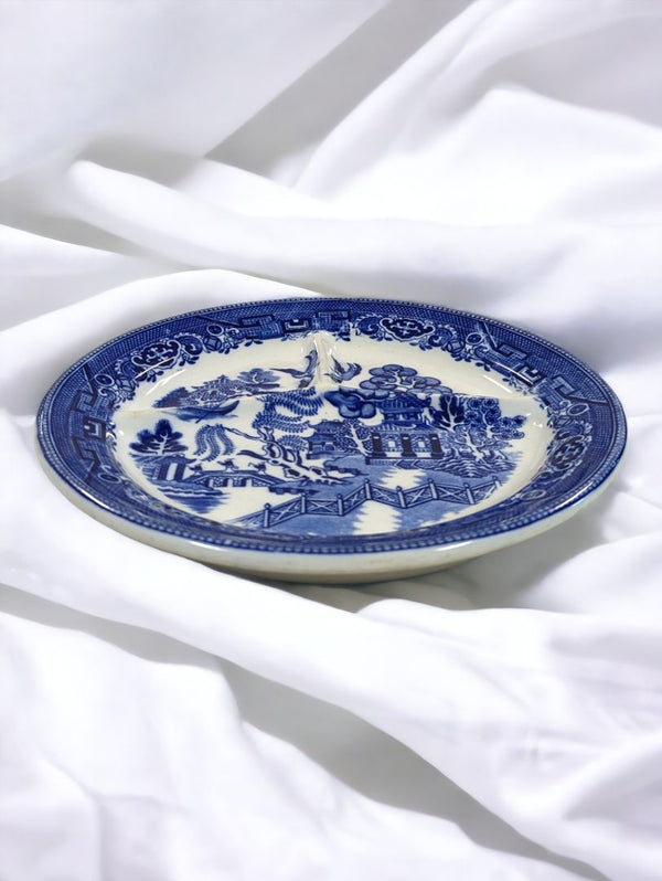 Vintage Allertons Blue Willow Plate
