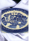 Vintage Allertons Blue Willow Plate