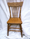 Mid Century Pressed Back Spindle Chairs