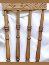 Mid Century Pressed Back Spindle Chairs