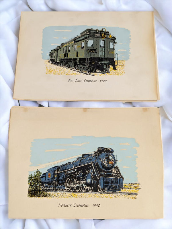Vintage Portfolio of Canadian National Locomotives