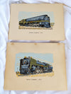 Vintage Portfolio of Canadian National Locomotives