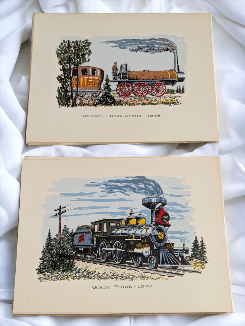 Vintage Portfolio of Canadian National Locomotives