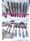 62 Pieces of Mixed Silverware