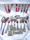 62 Pieces of Mixed Silverware