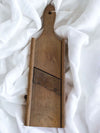 Vintage Wooden Hand Held Vegetable Slicer