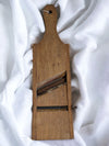 Vintage Wooden Hand Held Vegetable Slicer