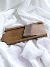 Vintage Wooden Hand Held Vegetable Slicer