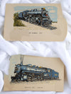 Vintage Portfolio Of Canadian Pacific Steam Locomotives