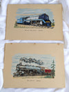 Vintage Portfolio Of Canadian Pacific Steam Locomotives