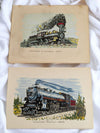 Vintage Portfolio Of Canadian Pacific Steam Locomotives