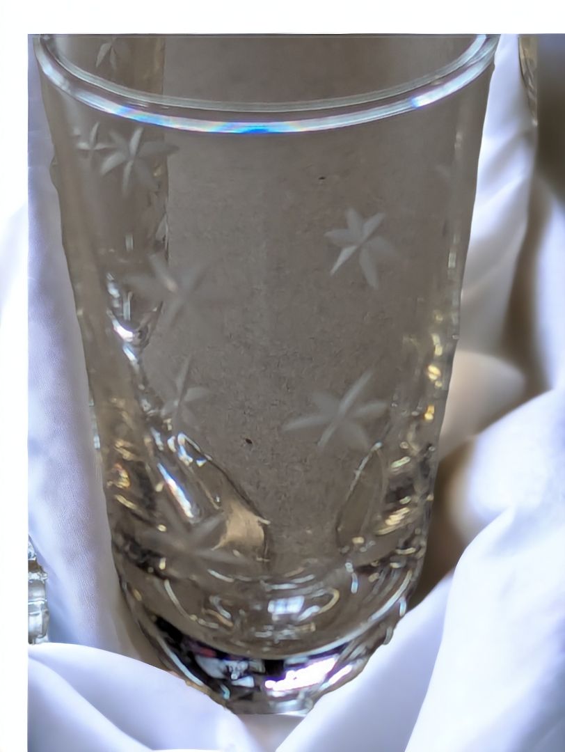 Vintage Glass Set | Timeless Elegance for Your Table