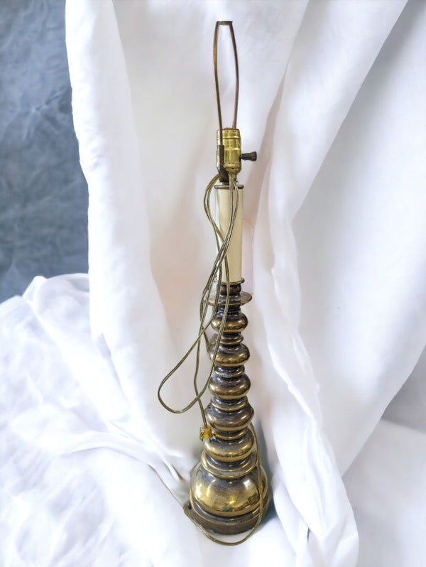 Vintage Heavy Brass Table Lamp