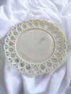 Vintage Milk Glass Plate | Timeless Elegance for Your Table