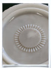 Vintage Milk Glass Plate | Timeless Elegance for Your Table