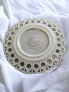 Vintage Milk Glass Plate | Timeless Elegance for Your Table