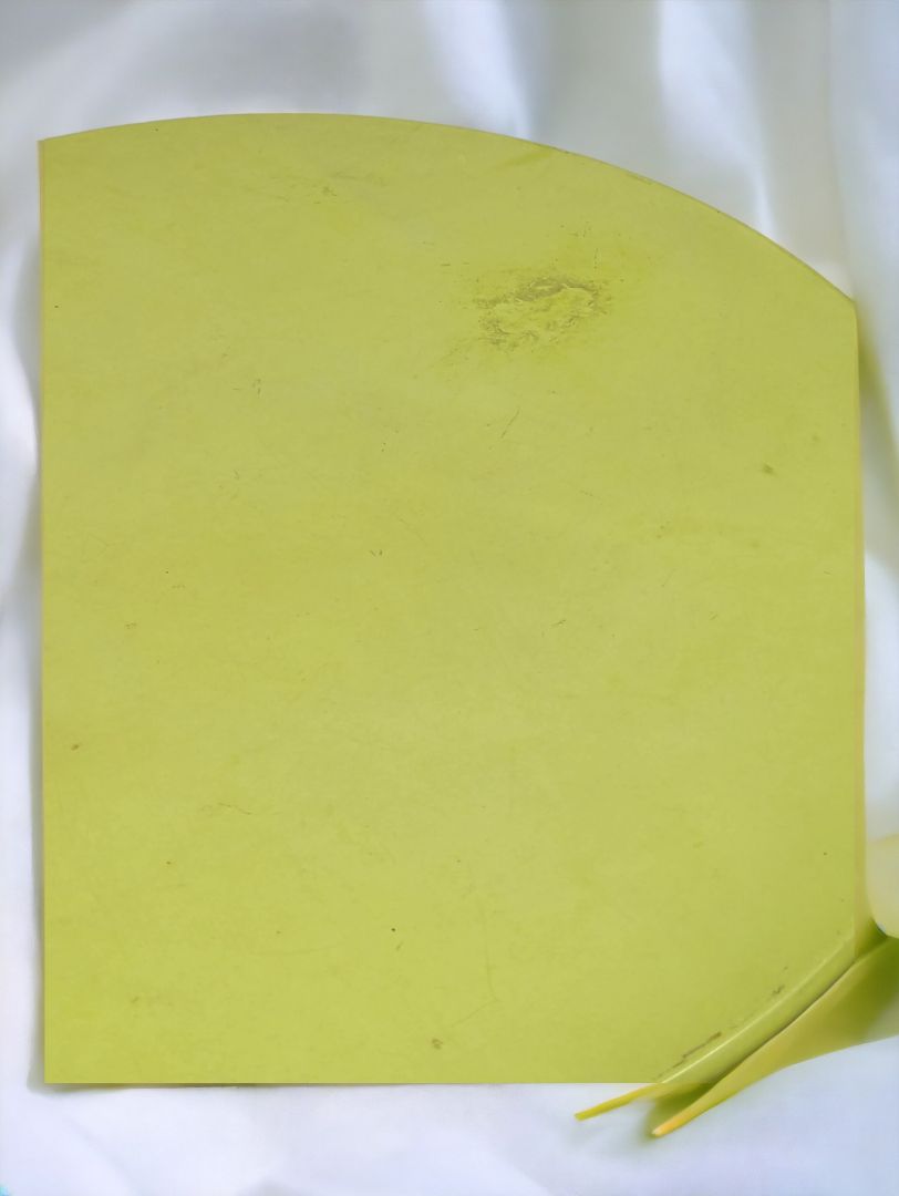 Metal Lime Green Foldable Table