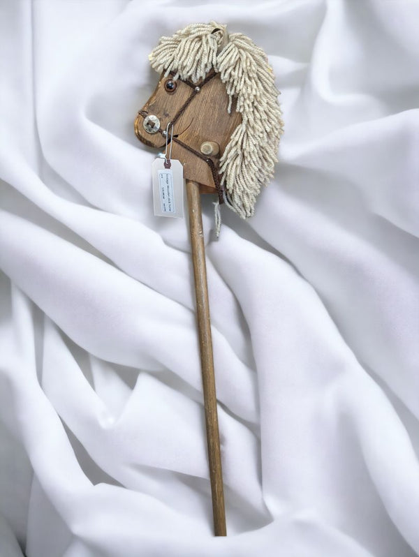 Vintage Wooden Stick Horse