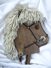 Vintage Wooden Stick Horse