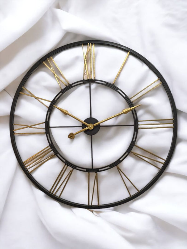 Roman Numeral Large Wall Clock