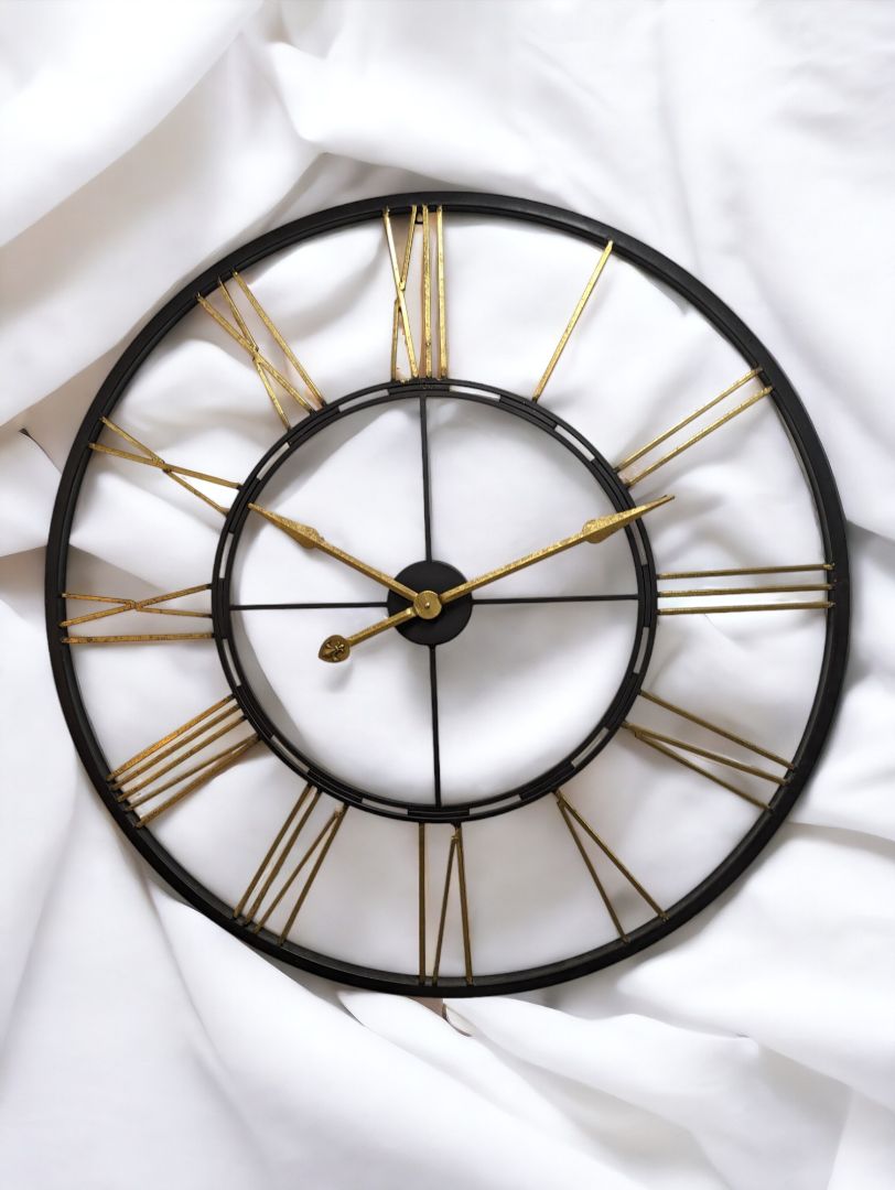 Roman Numeral Large Wall Clock