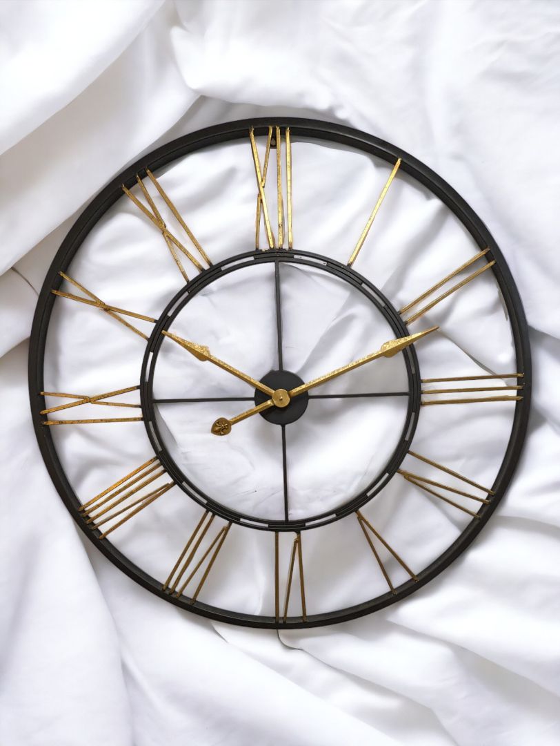 Roman Numeral Large Wall Clock