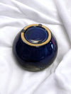 Blue & Black two tone pottery