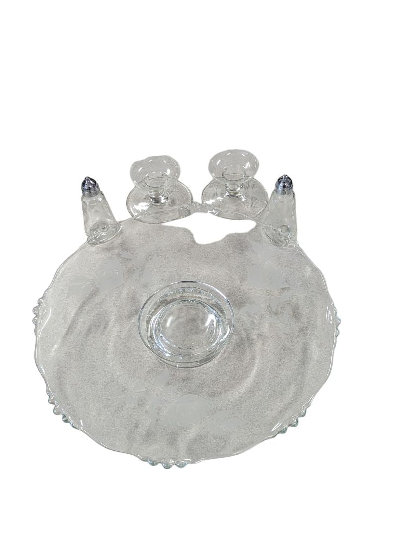 Etched Glass Set