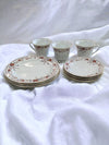 Tea Cup, saucers and Plate set