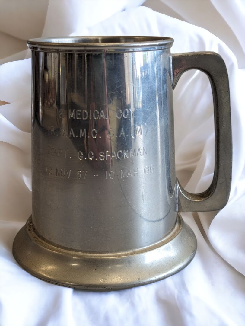 Vintage Metal/Pewter Beer Stein