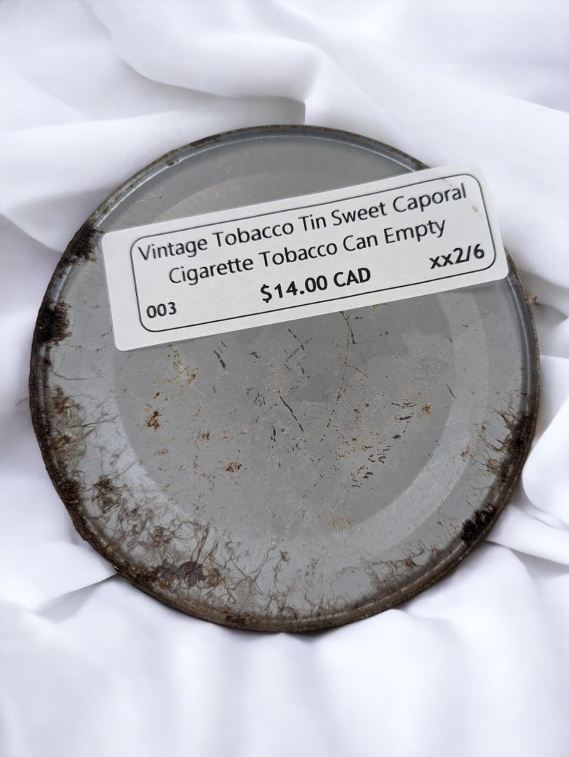 Vintage Tobacco Tin