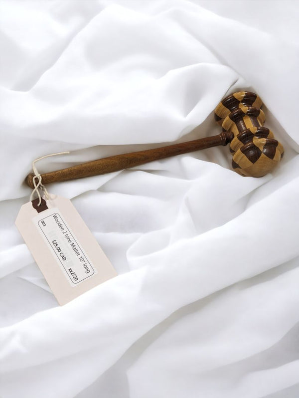 Wooden two-tone Mallet