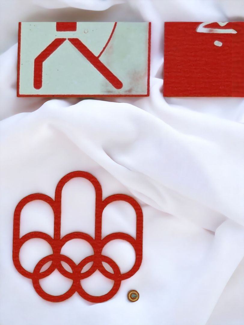 Vintage Coca Cola 1976 Olympics Tray