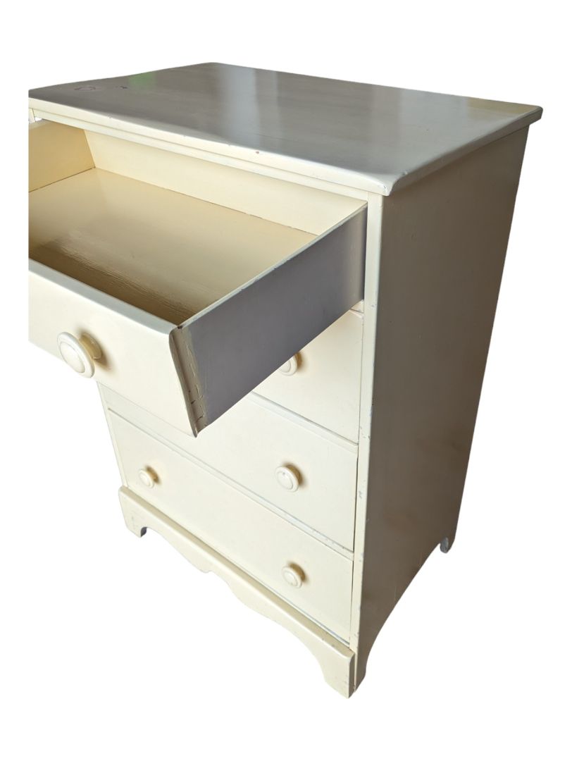 Solid wooden Buttermilk Yellow Dresser