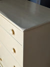 Solid wooden Buttermilk Yellow Dresser