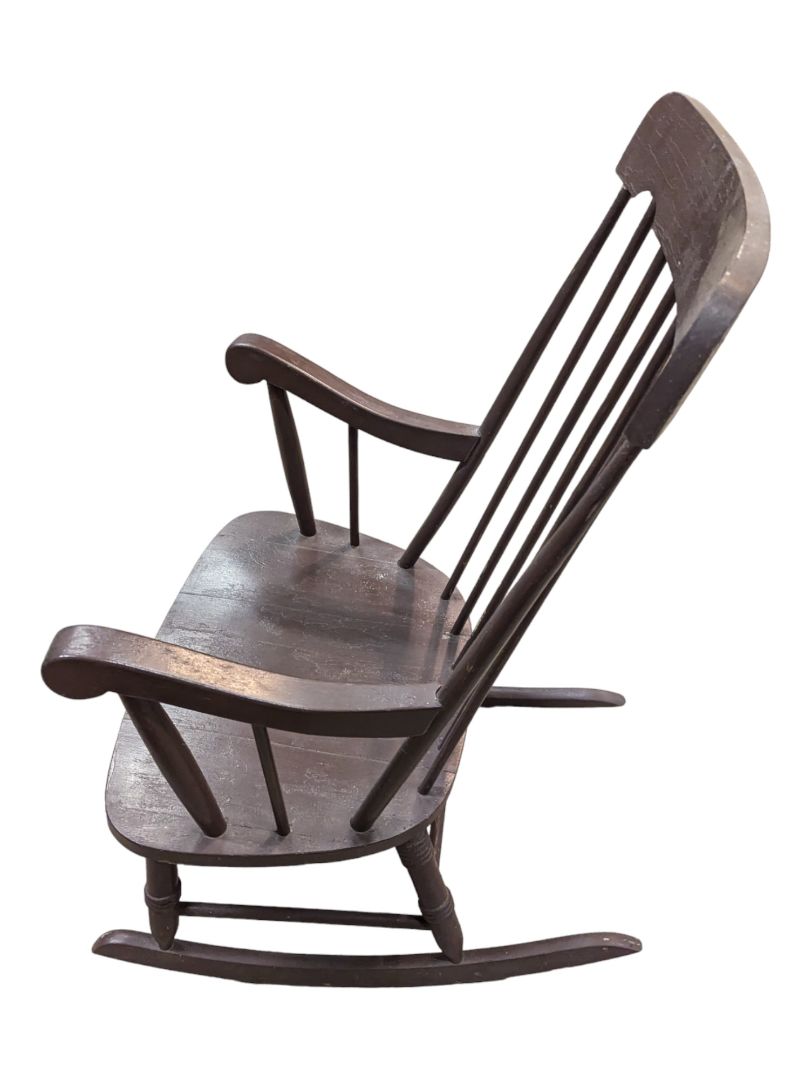 Patio Rocking Chair Solid Wood