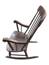 Patio Rocking Chair Solid Wood