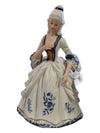 Victorian Dresden-Style Porcelain Bisque Figurine
